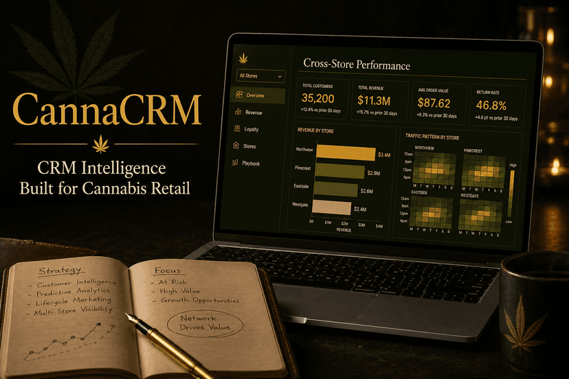 CannaCRM — CRM Intelligence for Cannabis Retail
