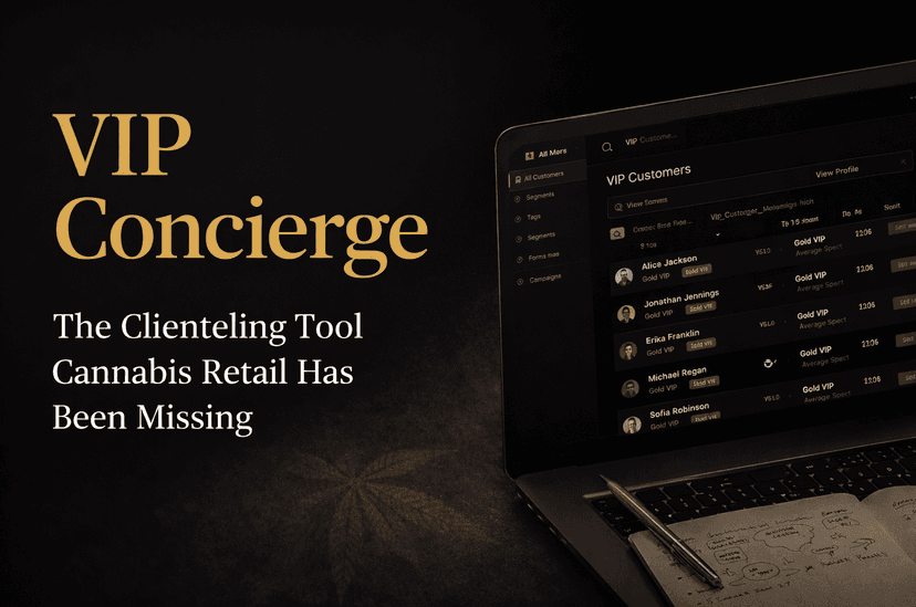 VIP Concierge — Cannabis Clienteling Tool
